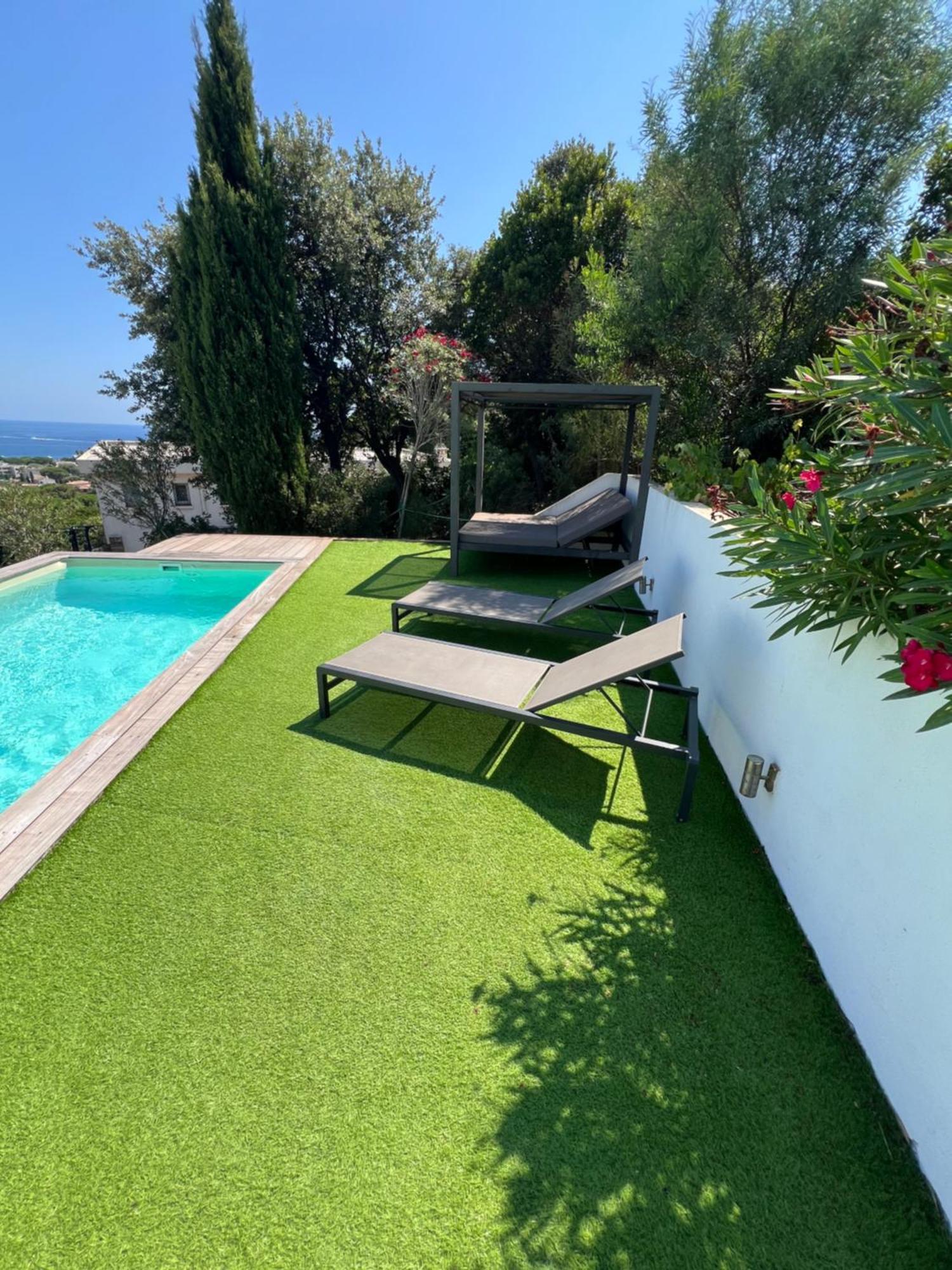 Rdc De Villa Avec Piscine Cavalaire-sur-Mer Extérieur photo